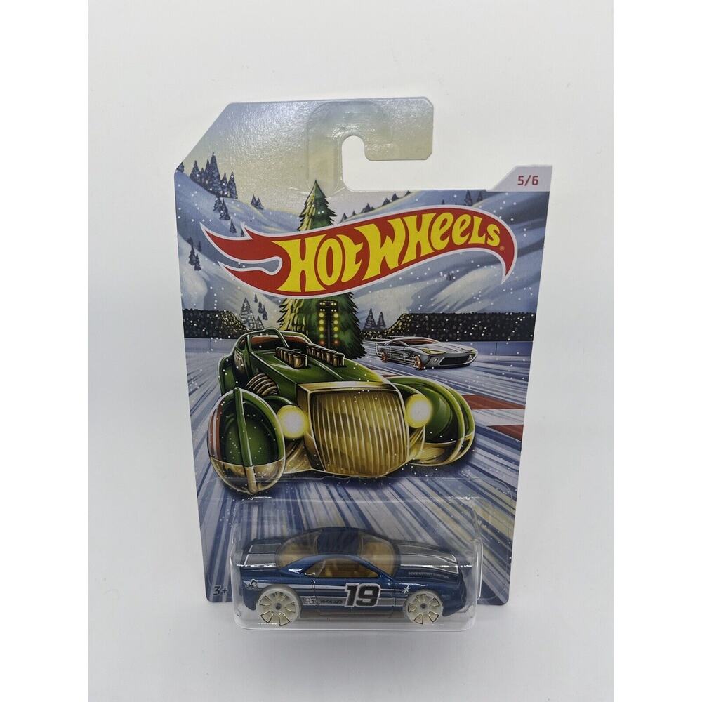 Hot Wheels 2019 Holiday Hot Rods Muscle Tone Die-Cast Car #5/6